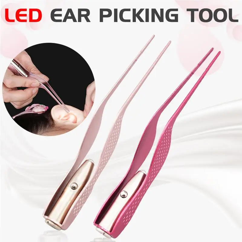 

Earwax Remover Children's Light Ear Spoon Ear Cleaning Visual Baby Ear Picking Tool Ear Cleaner Earpick Wax Remover