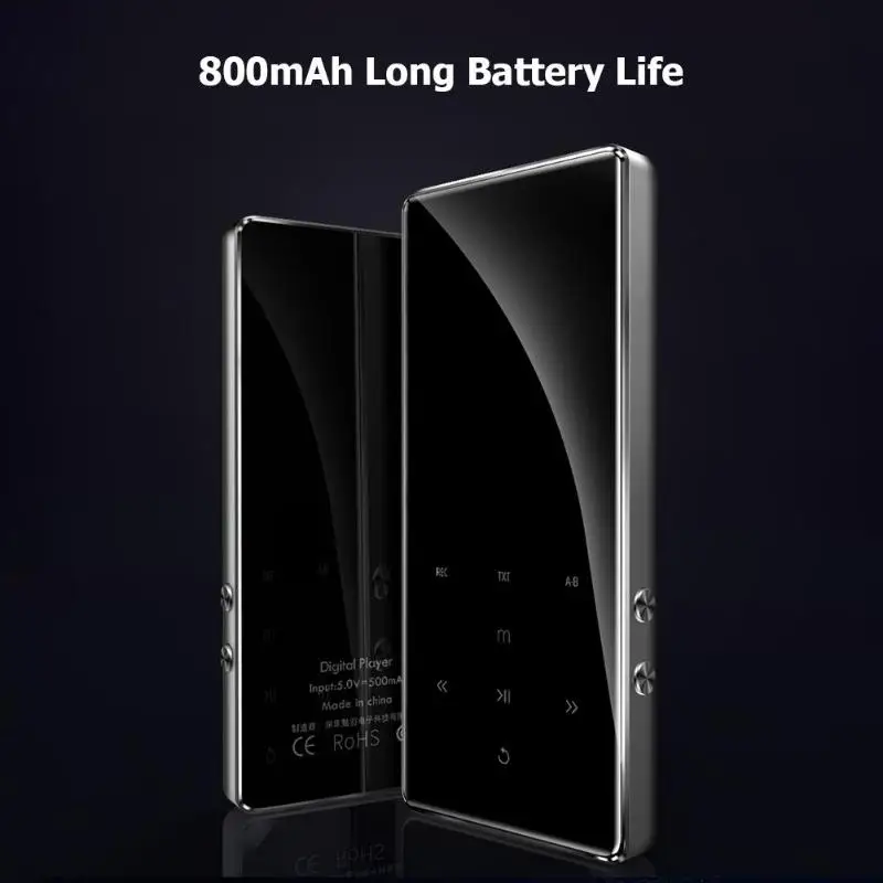 

Benjie Portable K11 Mp3 Music Player Waterproof Hifi Bluetooth4.2 Lossless Audio Players Fm Radio Ebook Voice Recorder