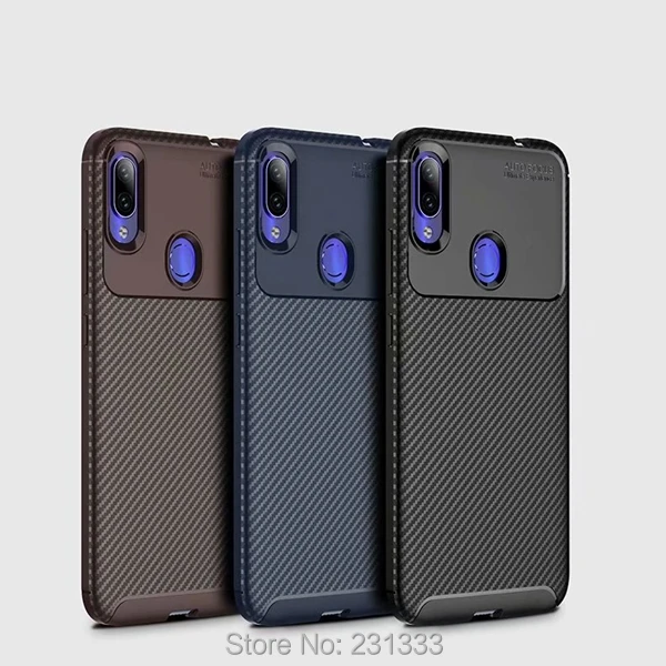 Мягкий чехол из углеродного волокна C-ku с автофокусом для Xiaomi Play Mix 3 Redmi NOTE 7 OPPO A7 VIVO