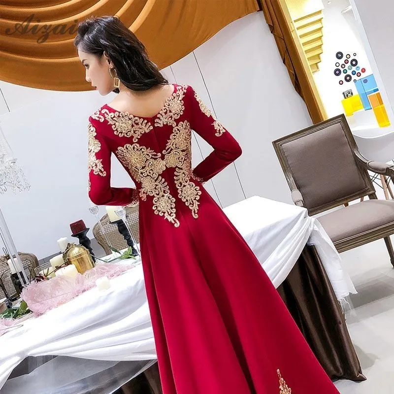 Красное кружево вышивка Женские китайские Вечерние платья Длинные Cheongsam современные Qipao свадебное платье невесты Chipao Robe Rouge Qi Pao