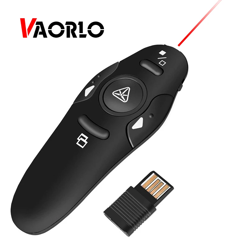 

2.4GHz Wireless Mouse USB Optical Pen Red Laser Pointer PPT Flip Pen Powerpoint Presentation Remote Control For Teacher Lecture