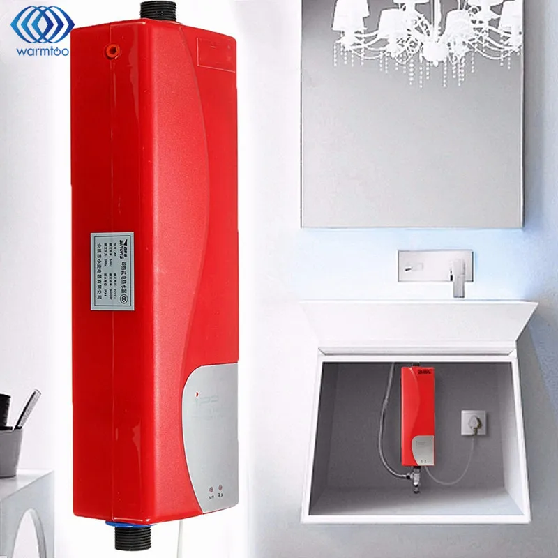 3000 Вт мини мгновенный Электрический водонагреватель для ванной душ нагреватель ванная комната кухонная раковина