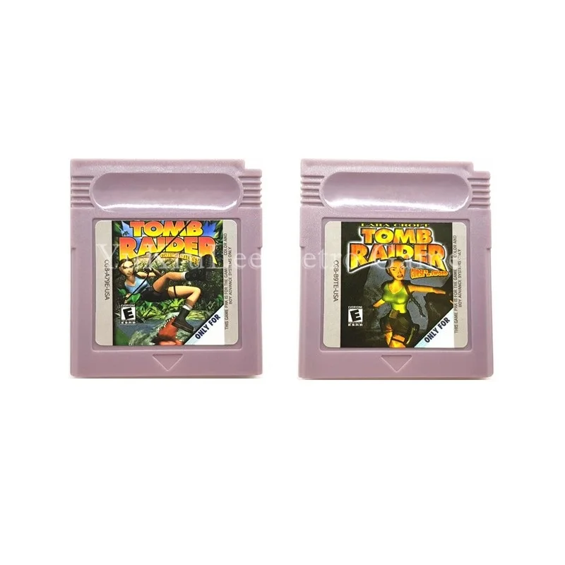 

Video Game Cartridge Card Tomb Raider Series for 16 Bit Game Console US/EU General Version English Language