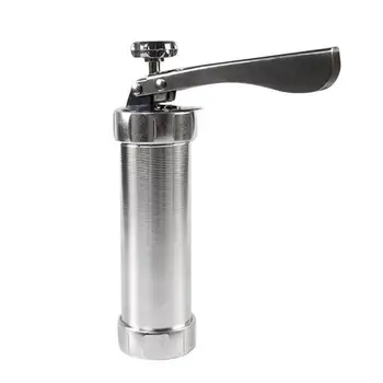 

20 PCS Biscuit Moulds DIY Household Stainless Steel Tube Extrusion Stencil Machine 20 Flower Chip Cookie Cutters Manual Maker