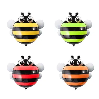 

4pcs Creative Cartoon Suction Cup Wall Mount Snail Toothpaste Toothbrush Holders Containers Organizer For Bathroom