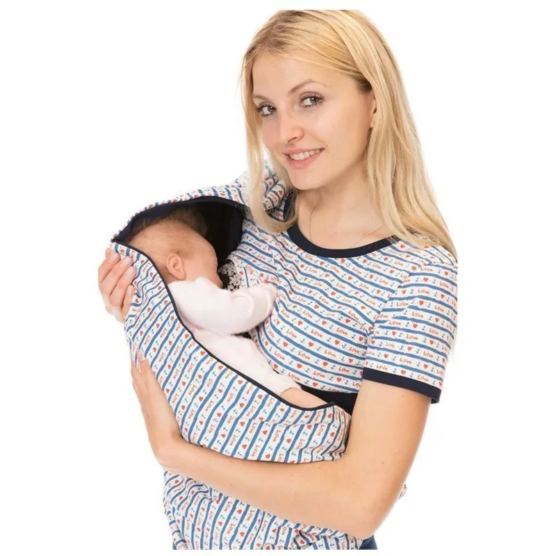 Maternity Clothes Women Nursing Top Printed Short-sleeved Tshirt Women Clothes On Pregnant Women Lactating Breastfeeding Clothes