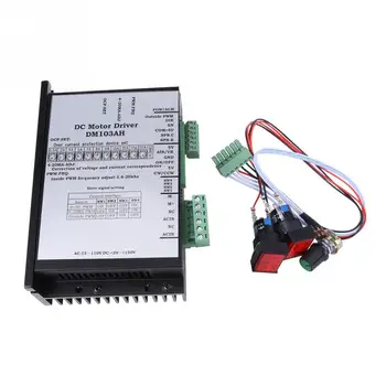 

AC20-110V 2000W Brushed DC Motor Speed Controller Regulator Board PLC Governor Tool