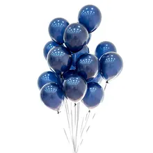 10 шт./лот 12 дюймов Noctiluca синий латекс воздушный шар для Бэйби Шауэр Дети День рождения воздушные шары для свадьбы вечеринки украшения поставки
