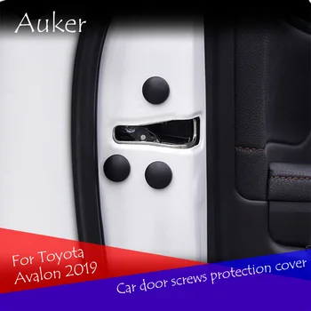 

Car Styling Car Door Screws Protection Cover Caps 12Pcs/Set For Toyota Avalon 2019
