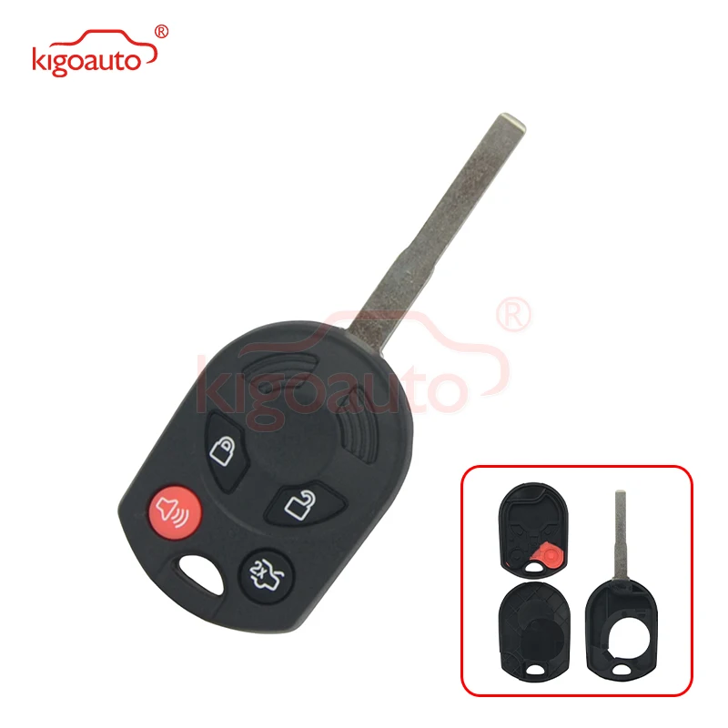 Kigoauto OUCD6000022 чехол для дистанционного ключа от машины shell HU101 4 кнопки 2013 Ford Focus |