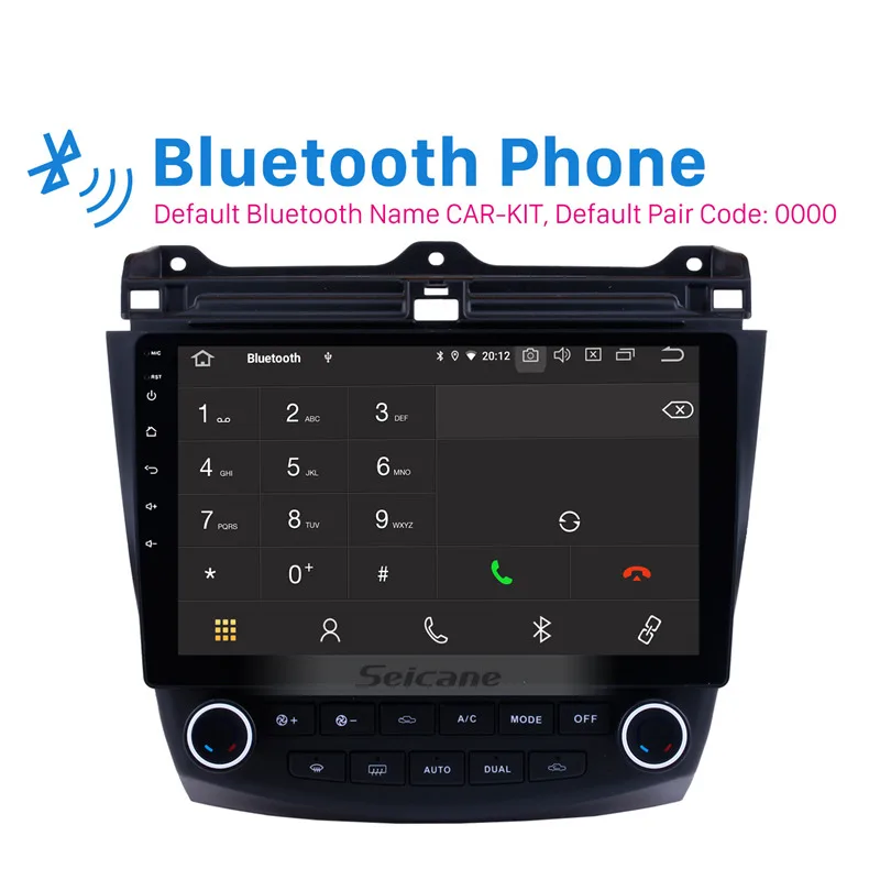  Seicane ROM 64GB RAM 4GB 10.1 inch Car Radio GPS Navi Unit Player Android 9.0 IPS 8-Core for 2003-2