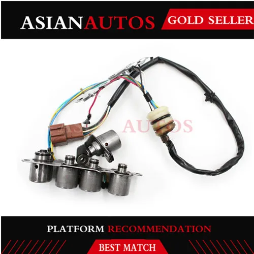

31940-80X05 3194080X05 Remanufactured OEM Tested RE4F04A 4F20E Transmission Solenoid Assembly Kit Fit for Nissan 1992-2006