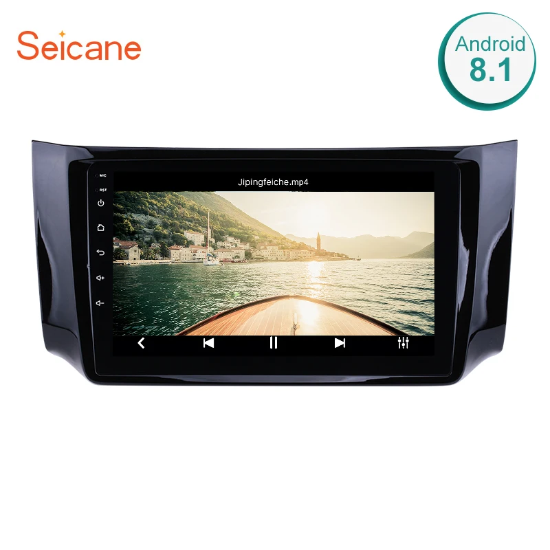 Автомобильный мультимедийный плеер Seicane Android 7 1/8 1 10 дюйма для 2012 2016 NISSAN SYLPHY GPS