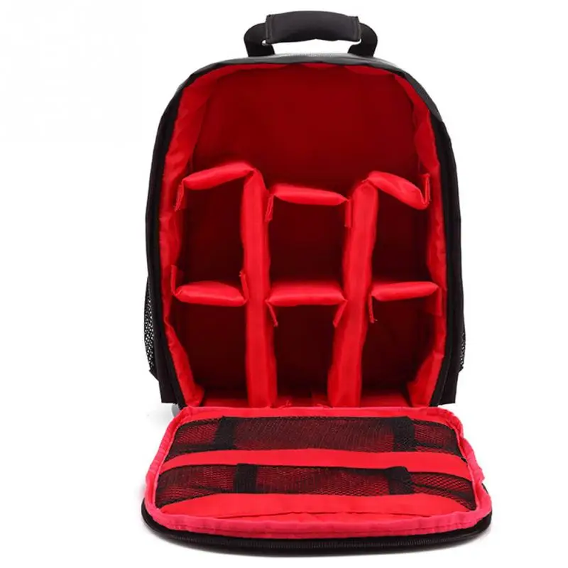 Прочный водонепроницаемый Оксфорд водонепроницаемый рюкзак для фотосъемки простая наружная фотография Камера сумка для хранения для цифровых#124