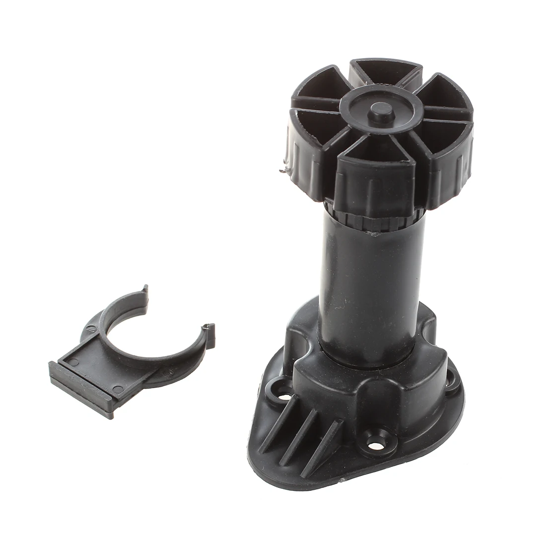 

Fashion-Adjustable Height Black Plastic Cabinet Cupboard Foot Leg