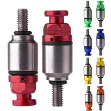 2 шт. M4* 0,7 мм амортизатор винт для мотоцикла предохранительный клапан внедорожный мотоцикл дефляционный клапан воздушный Bleeder вилка Замена