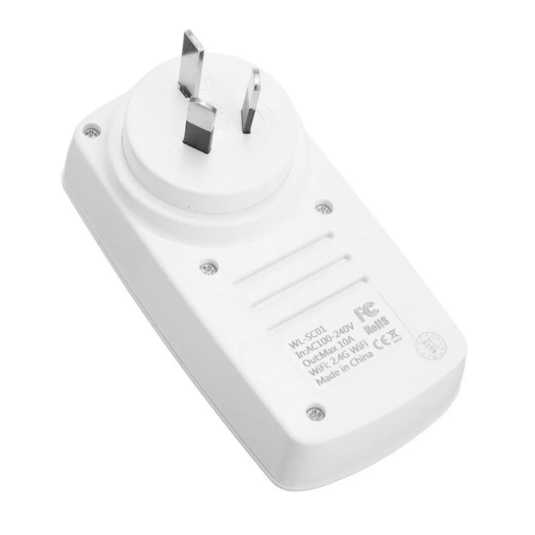 

1pcs Mayitr 10A Wifi Smart AU Plug Power Socket Outlet Timer Household Wireless Control Electrical Sockets