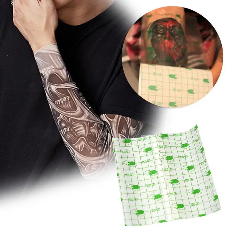 

Tattoo Repair Stickers Waterproof Tattoo Protective Film ProtectsThe Epidermis From Scratches During Tattoo Recovery