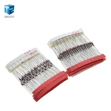 TZT(2V4 до 33 V) 270 шт 27 значения 1/2 W 0,5 W Zener набор разнокалиберных диодов Ассортимент Набор