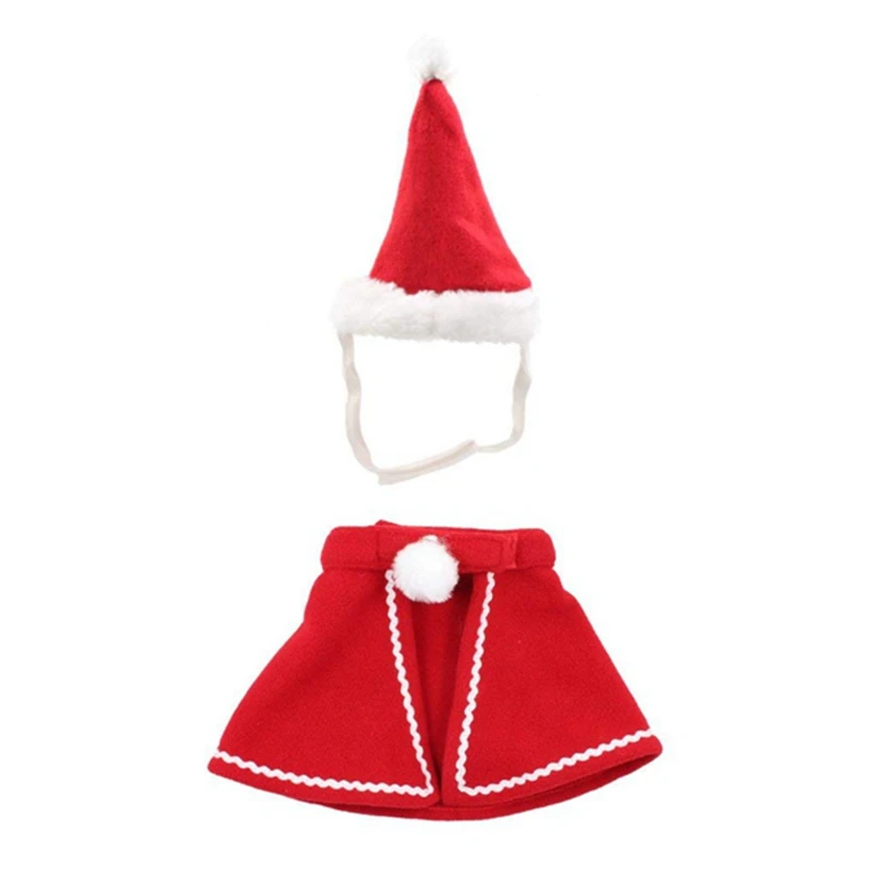 New-Cat Santa Hat Christmas Halloween Costumes | Дом и сад