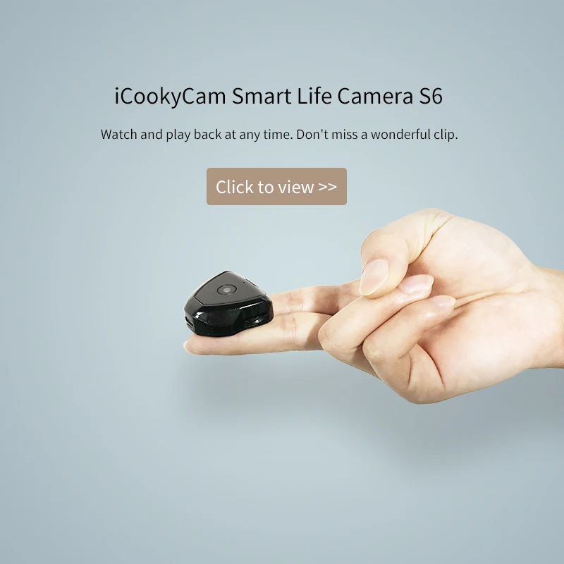 

Camsoy S6 Mini Camera Smart Infrared Night Vision Life Camera Wifi Motion Detection Video IP Camera Circular Recording