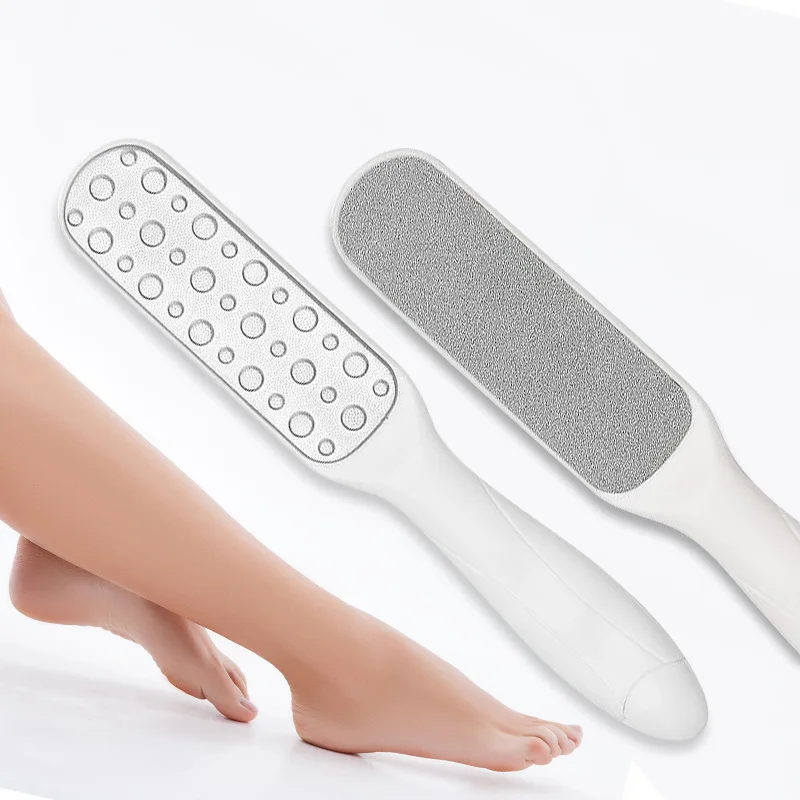 

1pc Foot File Heel Grater For The Feet Pedicure Rasp Remover Luxury Stainless Steel Scrub Manicure Nail Tools