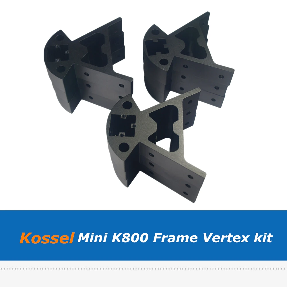 Reprap Delta Kossel мини K800 угловые фитинги 3D принтеры собрать Алюминий сплав крепление
