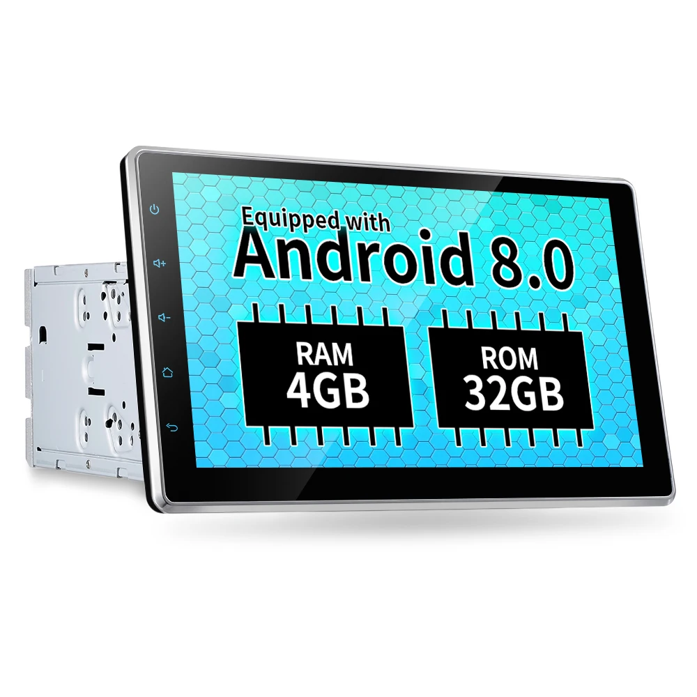  ZEEPIN KD-2000 Auto-Multimedia-Player Kopf Einheit 101-zoll Universal Unterhaltung GPS 4G WiFi Blue