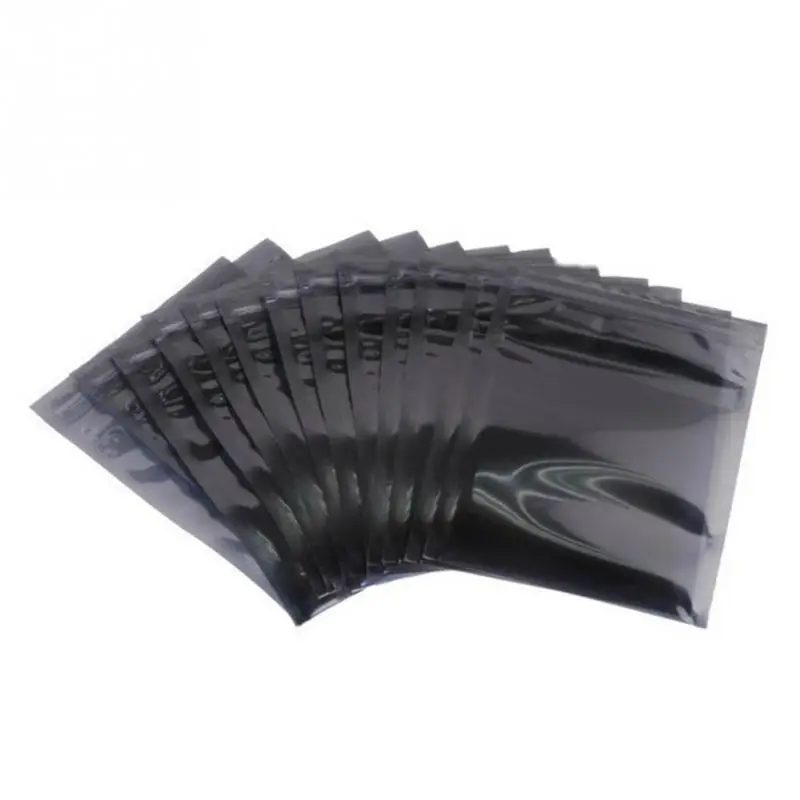 

30pcs Anti Static Shielding Ziplock Bag ESD Anti-static Instrument Pack Pouches Waterproof Self Seal Antistatic Bag
