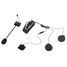 T9S мотоциклетный шлем наушники Bluetooth гарнитуры шумоподавление FM 1200 м Интерком IPX6 водонепроницаемые наушники с микрофоном