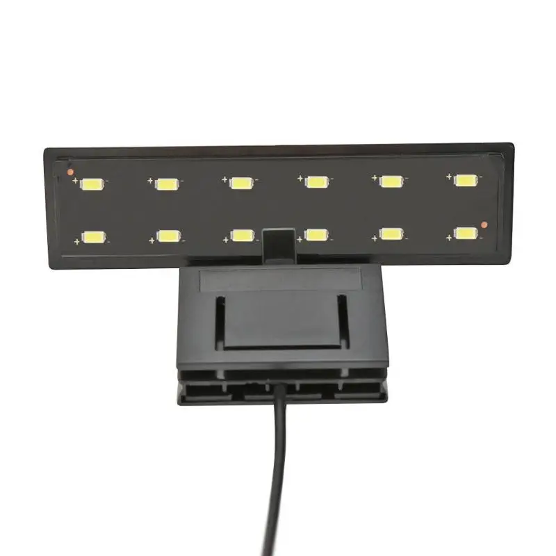 

5W LED Waterproof Aquarium Lamp for Fish Tank Aquatic Plants Grow Clip-On Lighting Light Fish Tank Aquarium Products