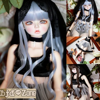 

NEW Bjd Doll clothes 1/3 1/4 1/6 Black Dress suit sexy See-through Sweet Princess (5pcs) SD DD DDMLDY Doll Clothes