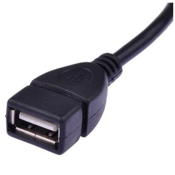 IG USB 2 0 Женский мини usb Мужской кабель адаптер (черный 15 см)| |