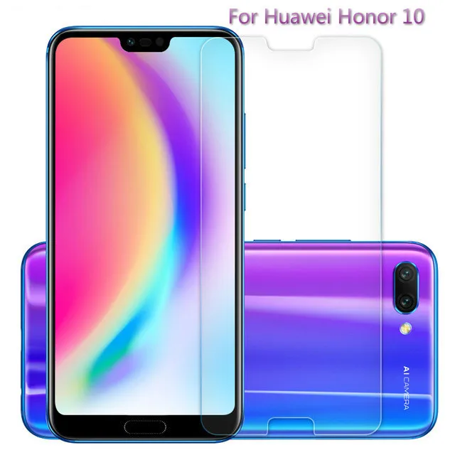 Высококачественное закаленное стекло для Huawei Honor 10, защита экрана 9H 2.5D, защитное стекло, пленка на Honor 10, 5,84 дюйма, защитный чехол