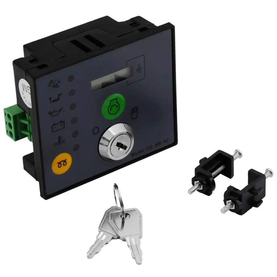 

Hot 702 MS-HC Manual Start Generator Controller Board Panel Generator Parts With Keys