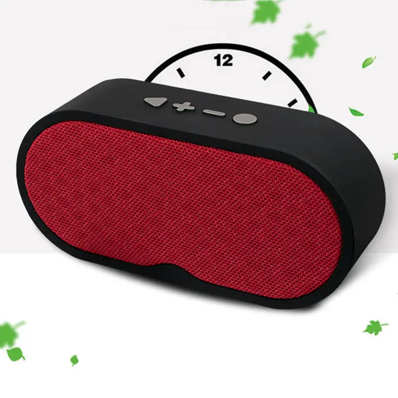 Портативный Bluetooth динамик беспроводной плеер льняной дизайн сабвуфер