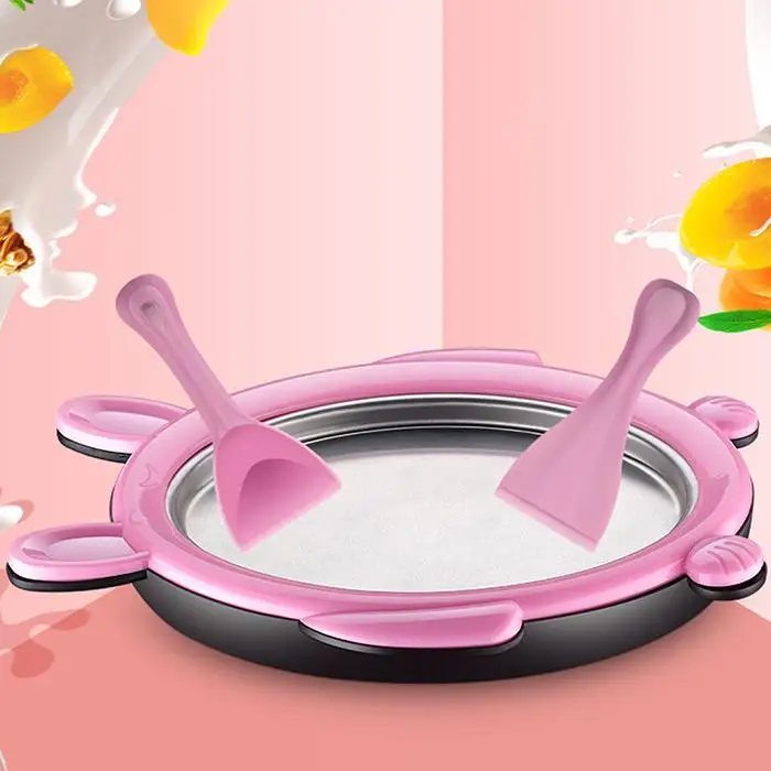 

Portable Cute Cartoon Shape DIY Home Appliances Ice <-18 Degrees Random Cream <500ML Making Machine