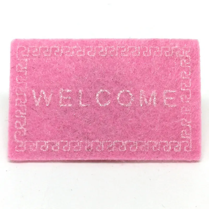 Cute Doll House Mini Floor Rug Miniature Carpet Mat Dollhouse