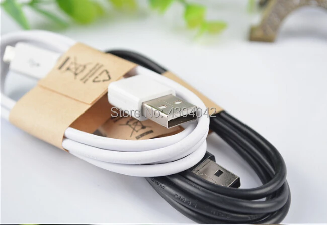300 шт./лот Micro USB Мобильный телефон зарядка 3FT USB2.0 кабель для синхронизации данных и