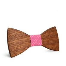 Европейский и американский Тренд Брендовая с деревянной галстук бабочка, Простые Модные повседневные аксессуары из дерева