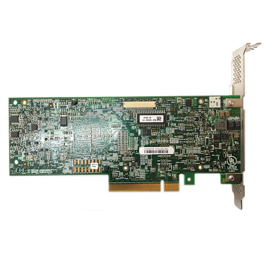 Eastforfuy LSI 3ware 9750-8i LSI00214 PCI-E2.0x8 LSISAS2108 512 Мб кэш-контроллер SFF8087 MiniSAS, Кабель SAS в комплект не входит