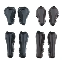 4 шт. нога лошади сапоги спереди и сзади ноги сухожилия защиты Конный, PU оболочки и высокого качества неопрена