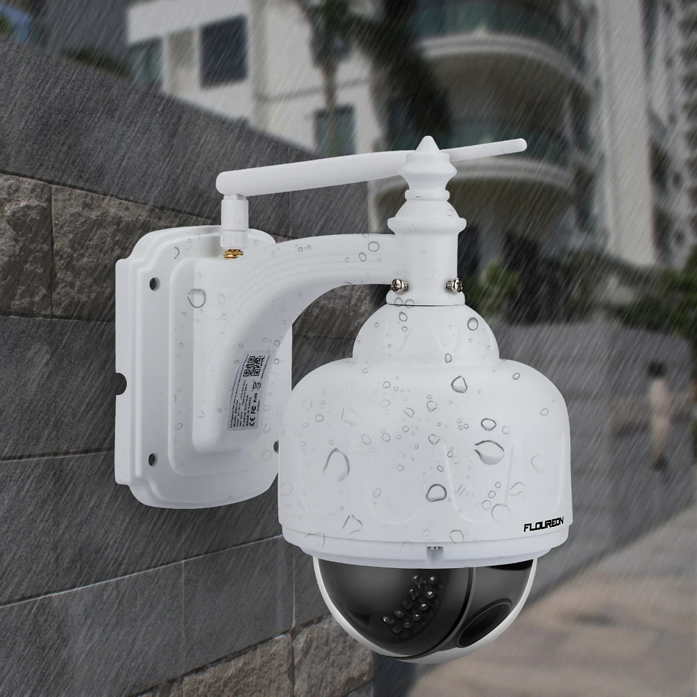 Беспроводная ip камера FLOUREON 1080P с Wi Fi система видеонаблюдения наблюдения 5X ZOOM IR CUT
