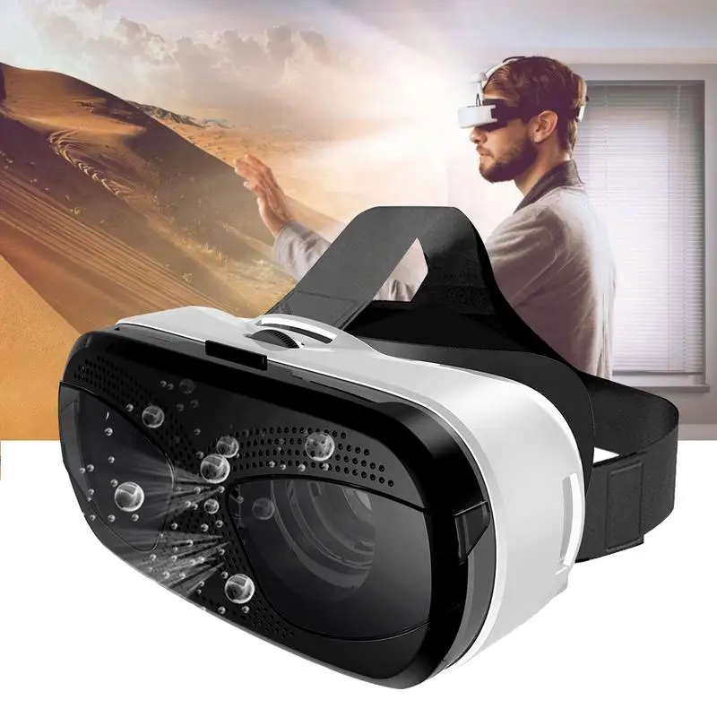 VR очки картона защита глаз HD виртуальной реальности 6-кратным увеличением для 3 5-6