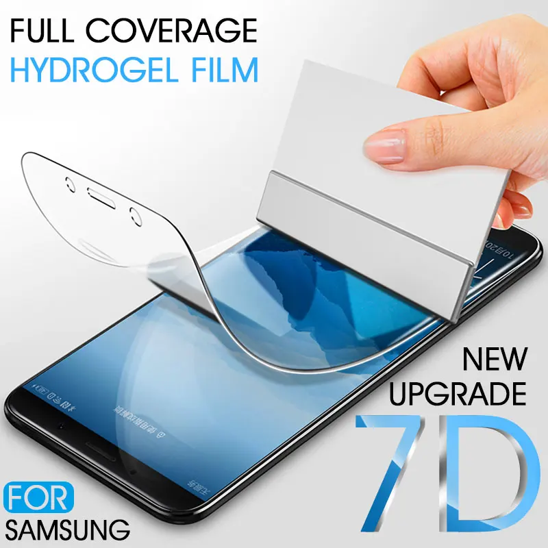 

7D Full Cover Hydrogel Film For Huawei P10 P20 Lite Pro P10 Plus Soft Screen Protector For Mate 9 10 20 Pro RS protective Film