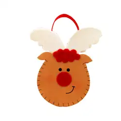 Портативный подарок на Рождество/конфеты сумки вечерние дома 30g украшение подарок для малыша мультфильм мешок Рождественский