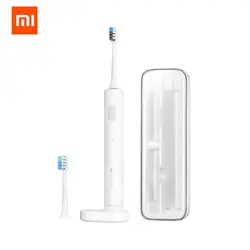 Xiaomi Mijia доктор б кисть режимы сущность Sonic Электрический Беспроводной USB перезаряжаемая зубная щетка IPX7 Водонепроницаемый с 2 головки щетки