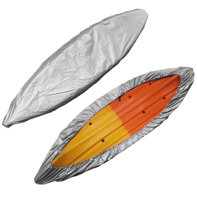 

Hot Kayak Universal Protective Cover Canoe Boat Waterproof Anti-Uv Dust Cover Kayak Dust Jacket