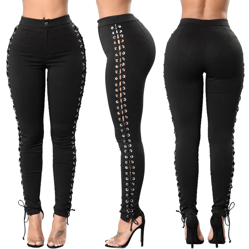 

2019 Women Jeans High-waist Casual Denim Skinny Jeans Women's High Elastic Four Colors Pencil Pants Slim Jeans Plus Size