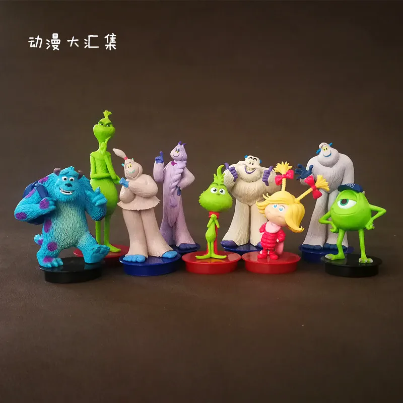 2019 новая мультяшная модель школа маленьких монстров|Игровые фигурки и